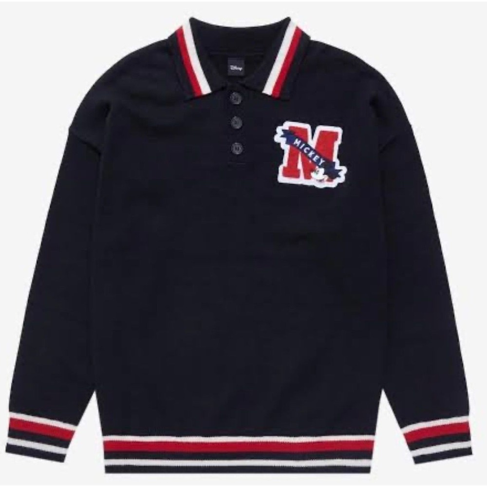 Disney Mickey Mouse Letterman Sweater Sz.XL